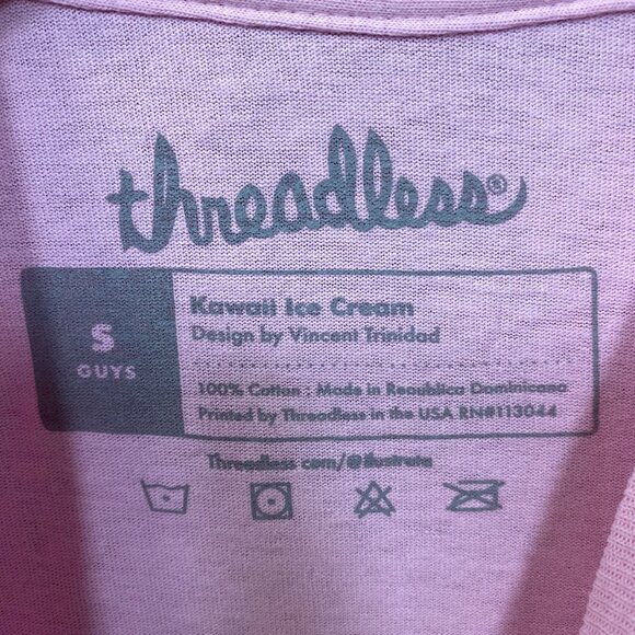 Kawaii Ice cream Graphic Design T-Shirt Small - Picture 4 of 4